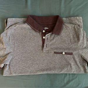 Goodfellow Mens Small Polo in maroon